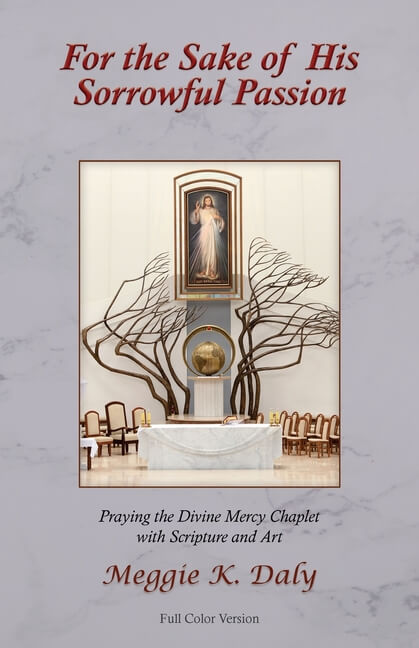 For the Sake of His Sorrowful Passion: Praying the Divine Mercy Chaplet with Scripture and Art by Meggie K. Daly